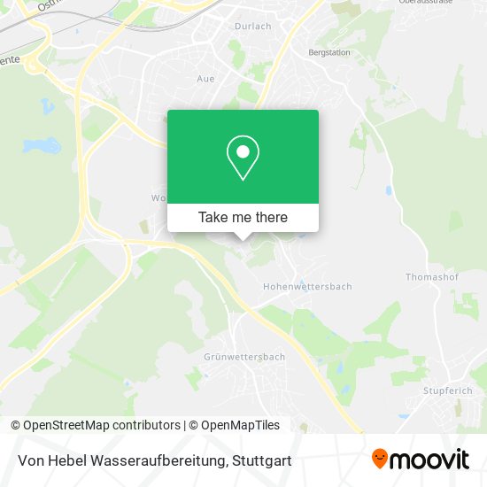 Карта Von Hebel Wasseraufbereitung