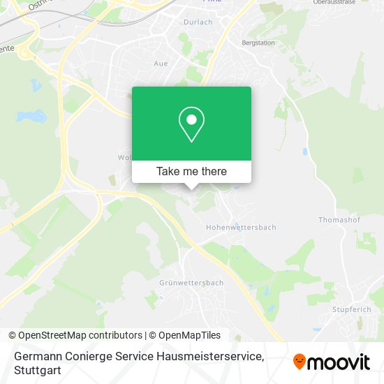 Germann Conierge Service Hausmeisterservice map