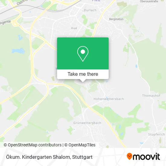 Карта Ökum. Kindergarten Shalom