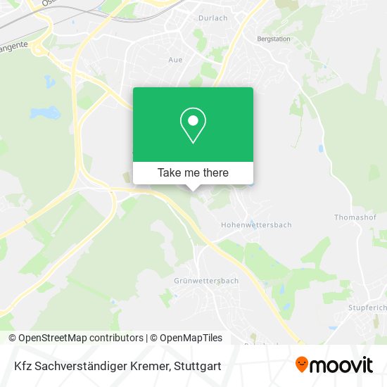 Kfz Sachverständiger Kremer map
