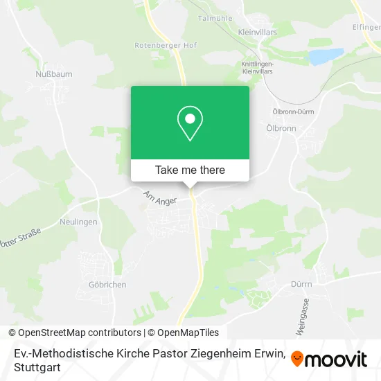 Карта Ev.-Methodistische Kirche Pastor Ziegenheim Erwin