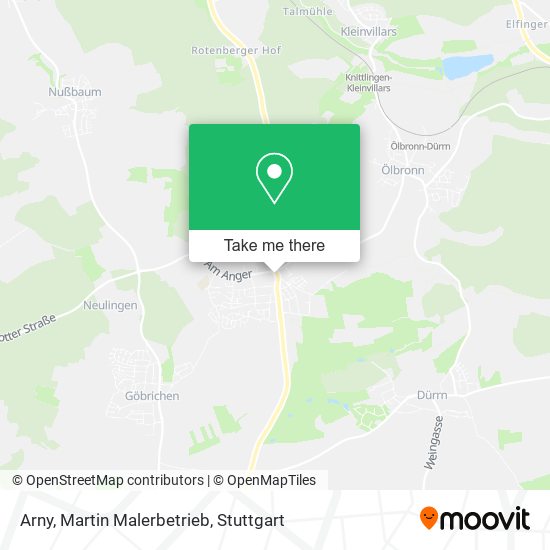Arny, Martin Malerbetrieb map