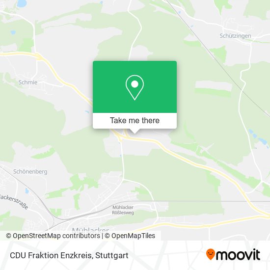 Карта CDU Fraktion Enzkreis