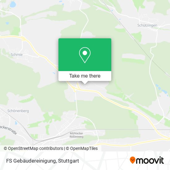 FS Gebäudereinigung map