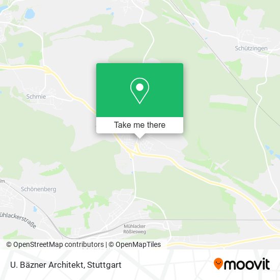 U. Bäzner Architekt map