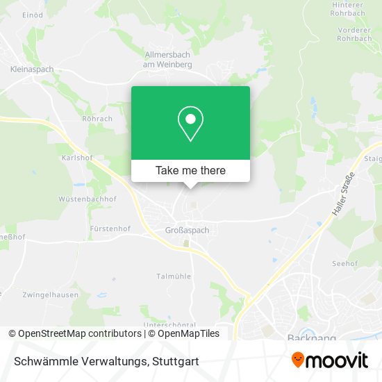 Schwämmle Verwaltungs map