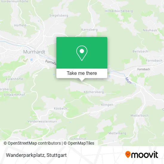 Карта Wanderparkplatz