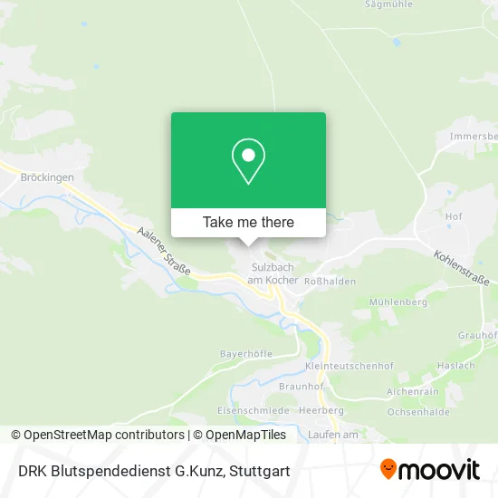 Карта DRK Blutspendedienst G.Kunz