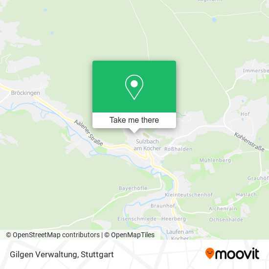Gilgen Verwaltung map