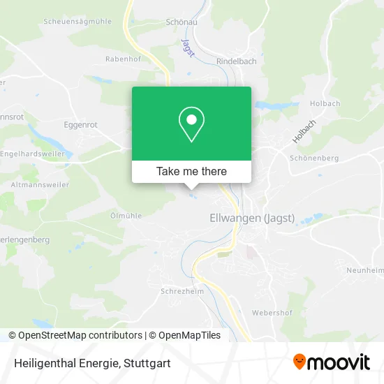 Карта Heiligenthal Energie