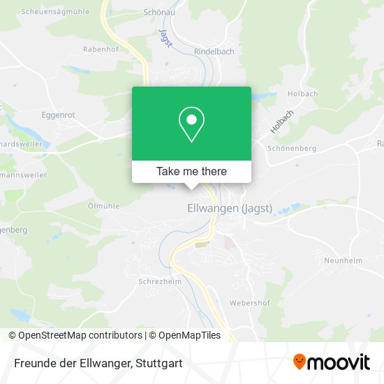 Freunde der Ellwanger map