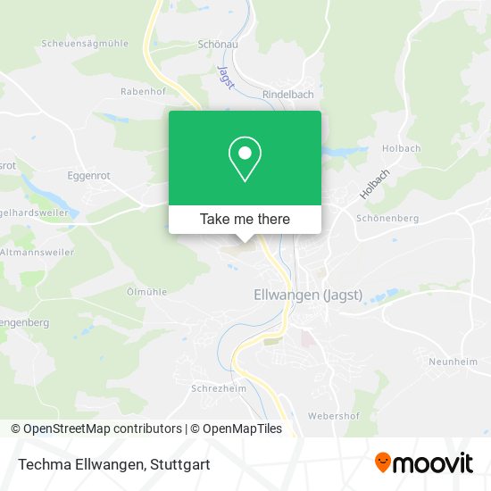 Techma Ellwangen map