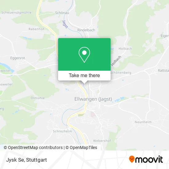 Карта Jysk Se