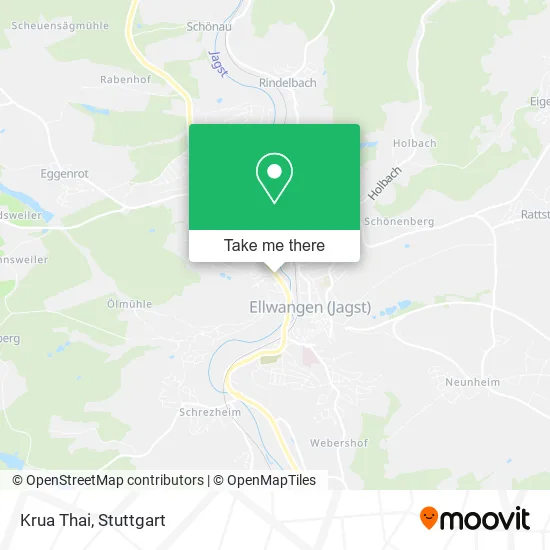 Карта Krua Thai