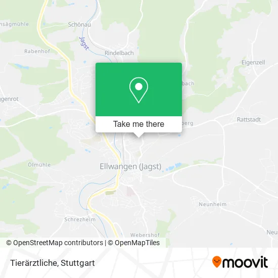 Карта Tierärztliche