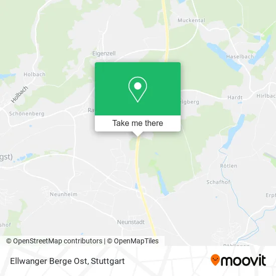 Карта Ellwanger Berge Ost