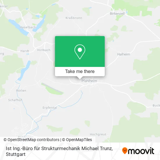 Карта Ist Ing.-Büro für Strukturmechanik Michael Trunz