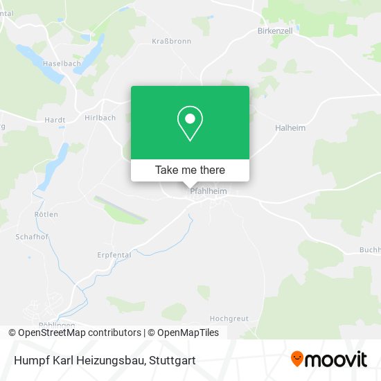Humpf Karl Heizungsbau map