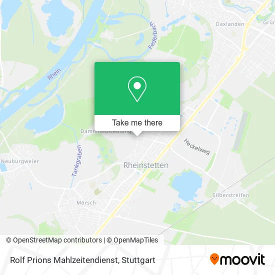Карта Rolf Prions Mahlzeitendienst