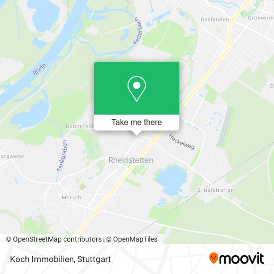 Koch Immobilien map
