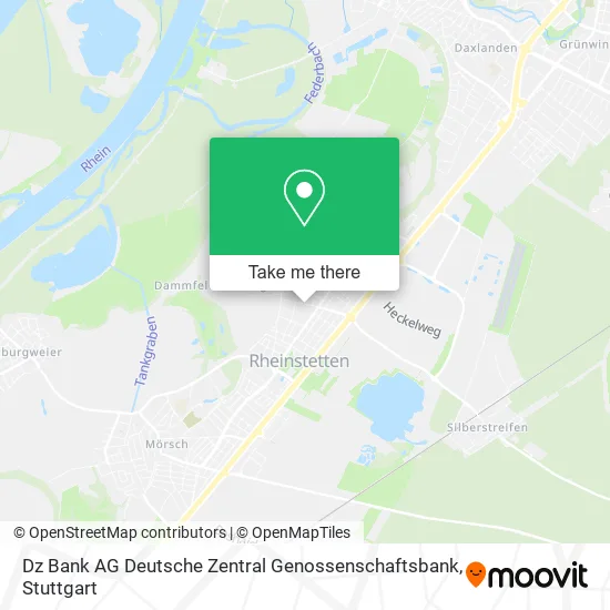 Карта Dz Bank AG Deutsche Zentral Genossenschaftsbank