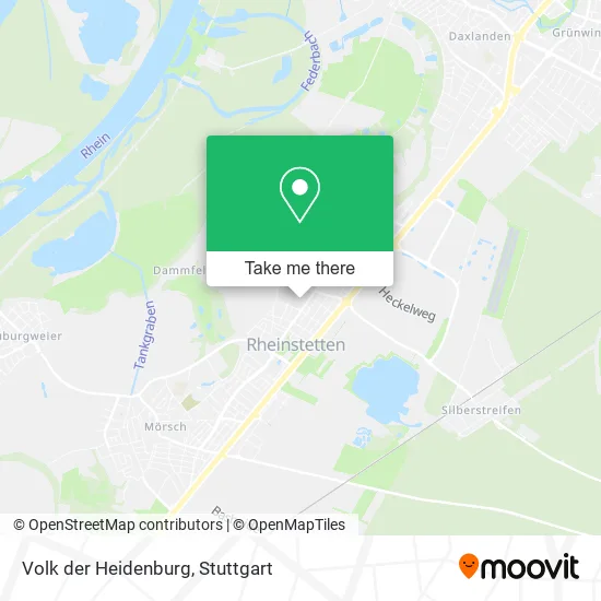 Карта Volk der Heidenburg