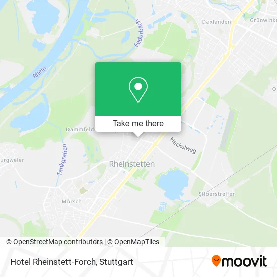 Карта Hotel Rheinstett-Forch