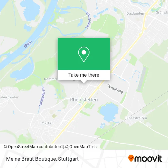 Карта Meine Braut Boutique