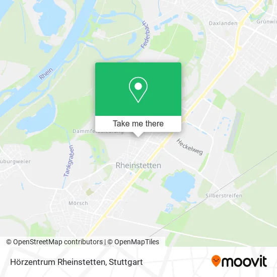 Карта Hörzentrum Rheinstetten