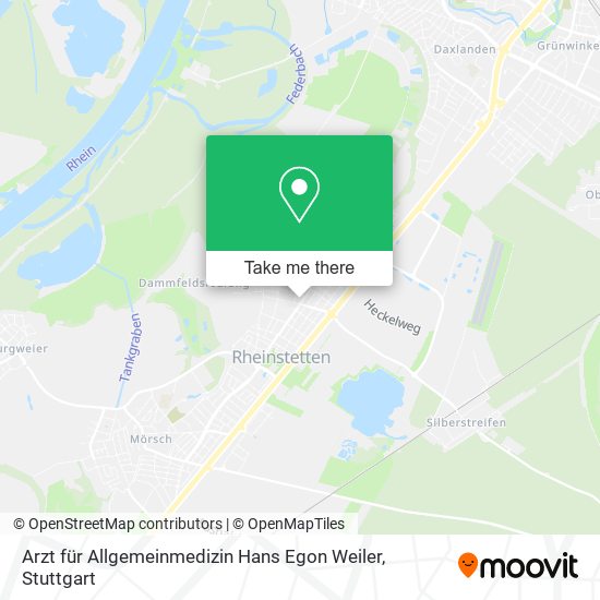 Arzt für Allgemeinmedizin Hans Egon Weiler map