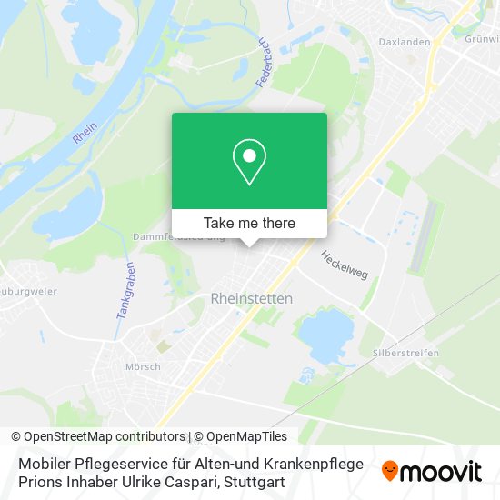 Mobiler Pflegeservice für Alten-und Krankenpflege Prions Inhaber Ulrike Caspari map