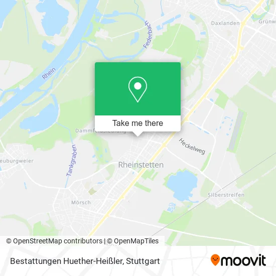 Карта Bestattungen Huether-Heißler