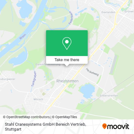 Stahl Cranesystems GmbH Bereich Vertrieb map