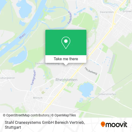 Карта Stahl Cranesystems GmbH Bereich Vertrieb