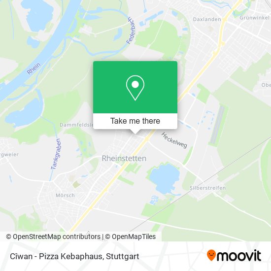 Cîwan - Pizza Kebaphaus map