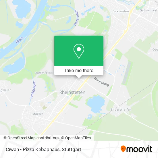 Карта Cîwan - Pizza Kebaphaus