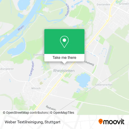 Карта Weber Textilreinigung