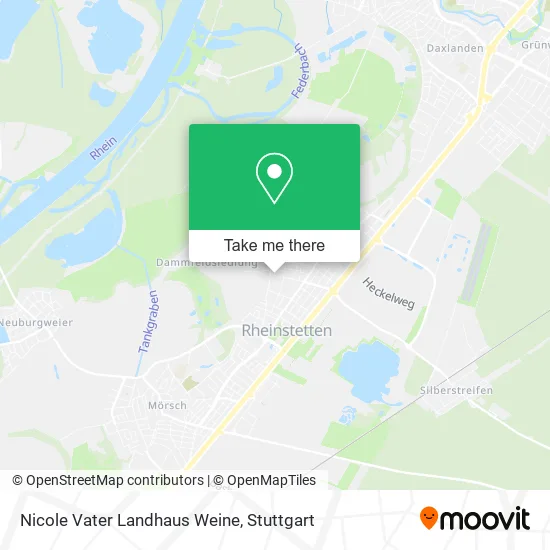Карта Nicole Vater Landhaus Weine