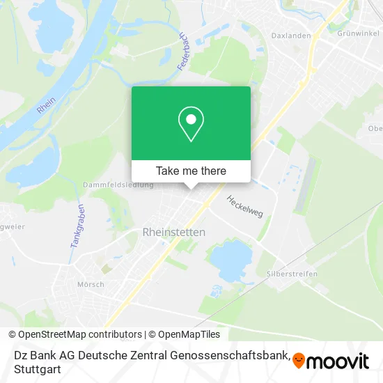 Карта Dz Bank AG Deutsche Zentral Genossenschaftsbank