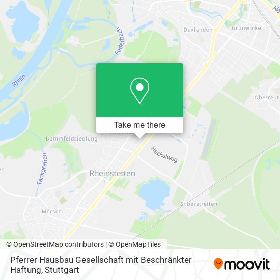 Pferrer Hausbau Gesellschaft mit Beschränkter Haftung map