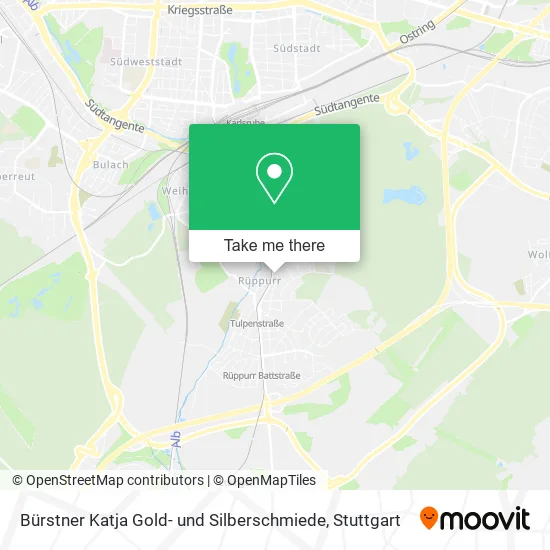 Карта Bürstner Katja Gold- und Silberschmiede