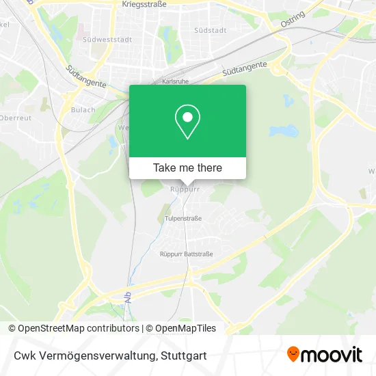 Карта Cwk Vermögensverwaltung