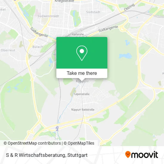 Карта S & R Wirtschaftsberatung
