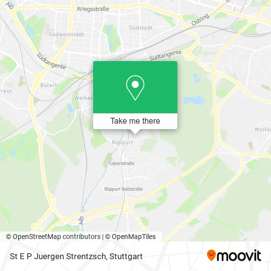 Карта St E P Juergen Strentzsch
