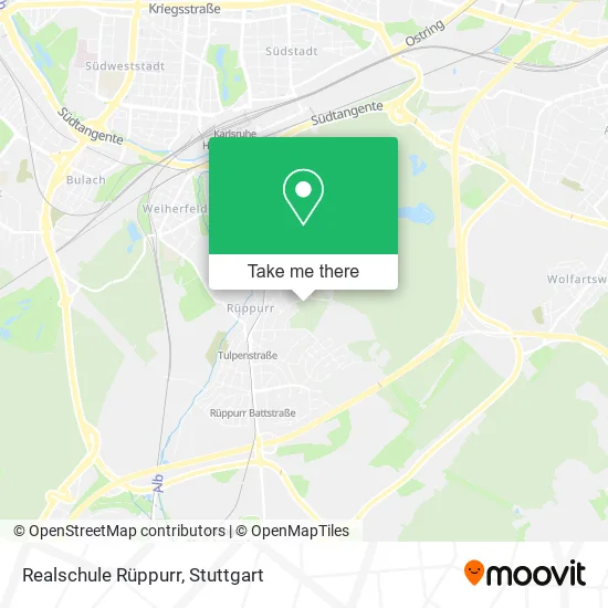 Карта Realschule Rüppurr