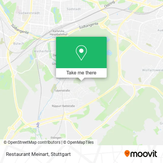 Карта Restaurant Meinart