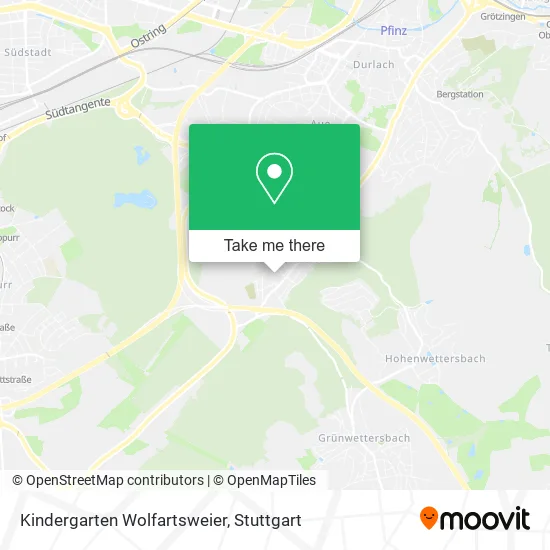 Карта Kindergarten Wolfartsweier