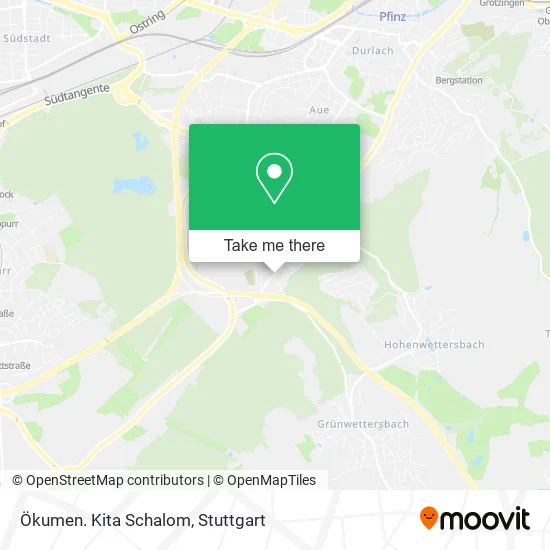 Карта Ökumen. Kita Schalom