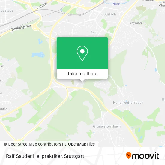 Карта Ralf Sauder Heilpraktiker