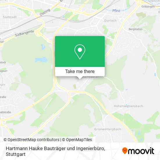 Карта Hartmann Hauke Bauträger und Ingenierbüro